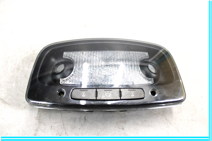 14-17 Maserati Ghibli Rear Overhead Dome Light Reading Lamp Module Black Oem