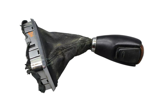 03-13 Maserati Quattroporte M139 Shift Knob Boot Cover Wood Black 981431888 Oem