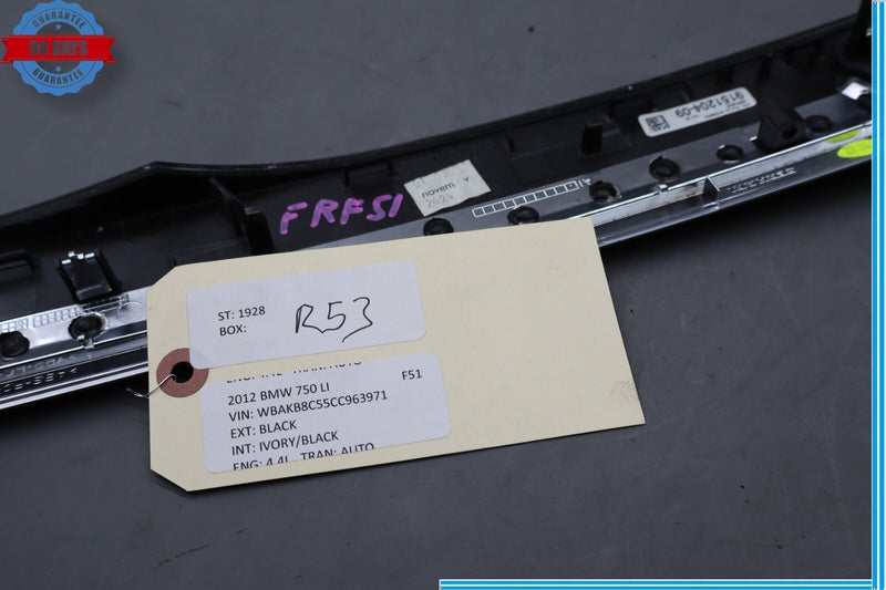 Load image into Gallery viewer, 09-15 BMW 740i 750Li 750Li xDrive Right Passenger Interior Door Wood Trim Oem
