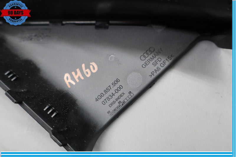Load image into Gallery viewer, 12-18 Audi A6 Front Right Passenger Side Door Trim Cover Panel Black Oem
