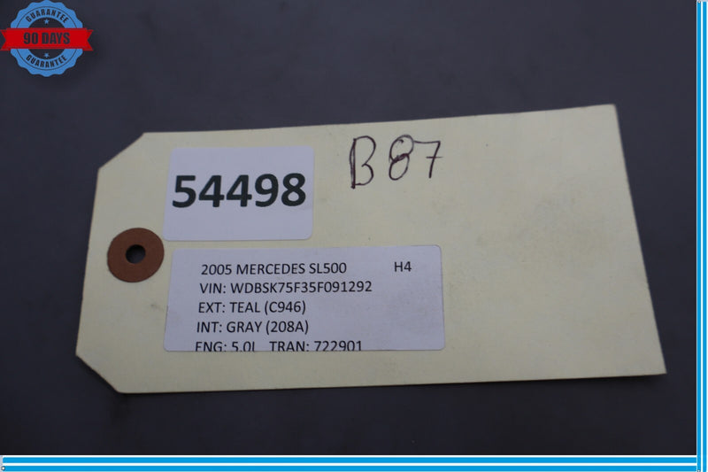 Load image into Gallery viewer, 03-06 Mercedes R230 SL500 Seatbelt Seat Belt Tension Sensor A2158600505 Oem
