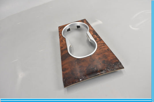 06-12 Mercedes W164 GL550 GL450 Center Console Cup Holder Wood Trim Oem