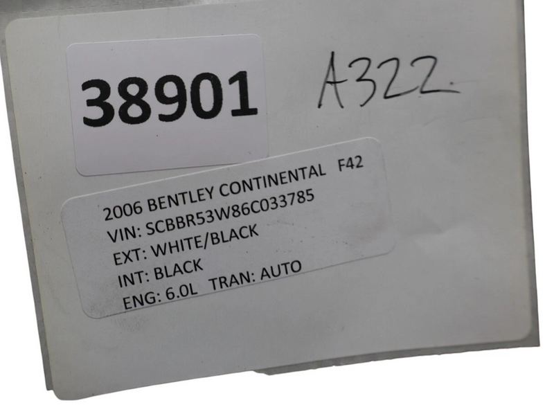 Load image into Gallery viewer, 06-12 Bentley Continental Flying Spur Rear Left Driver C-Pillar Trim Cover Oem

