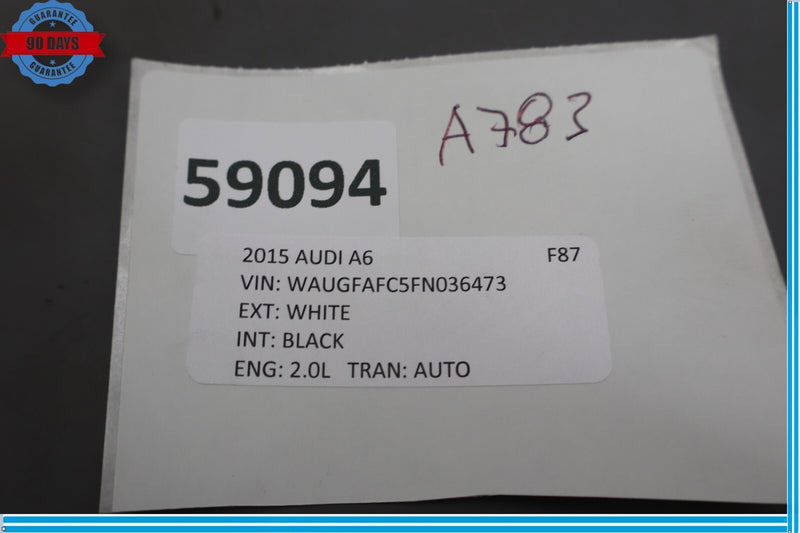 Load image into Gallery viewer, 12-18 Audi A6 Quattro Front Left Driver Side Steering Column Upper CoverTrim Oem
