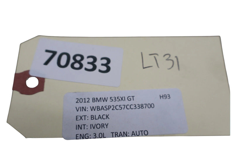Load image into Gallery viewer, 10-13 BMW 535i GT xDrive Rear Lower Center Bumper Bracket Support Holder Oem
