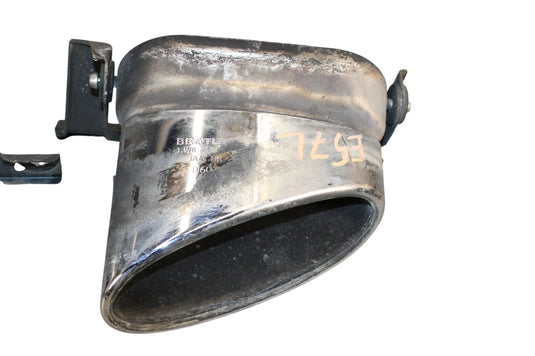 06-12 Bentley Continental Left & Right Side Exhaust Tip Muffler 3W0253681D OEM