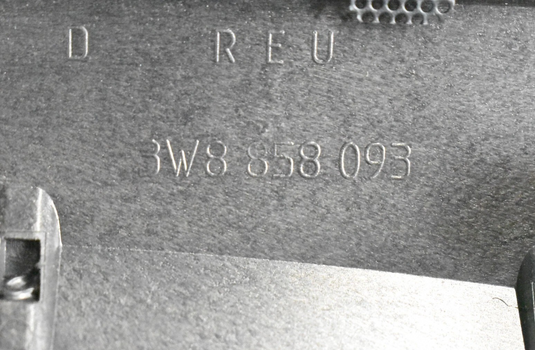 07-11 Bentley Continental Dash Dashboard Speaker Cover Grille 3W8858093 Oem