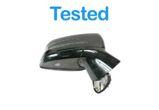 12-18 Mercedes W218 CLS550 Front Right Passenger Side View Mirror Black Oem