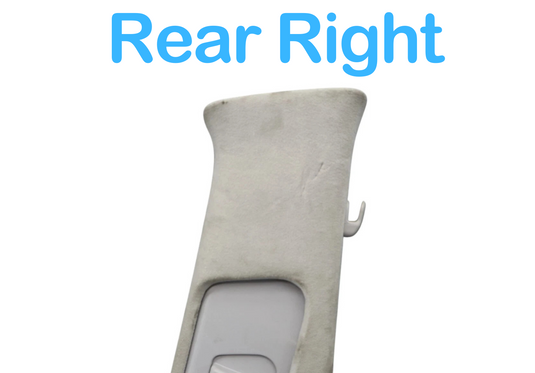 11-13 Hyundai Equus Rear Right Passenger Side Center Pillar Upper Trim Cover Oem