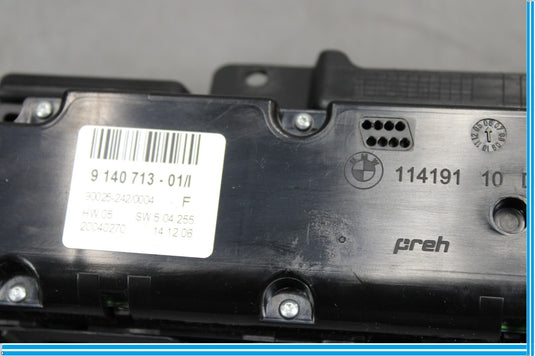 07-10 BMW X5 E70 C Climate Heated Seat PDC DTC Tailgate Switch W/ Trim Oem