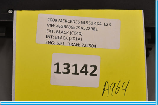 07-12 Mercedes GL450 GL550 X164 Front Left Driver Seat Control Module Oem