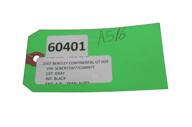 Load image into Gallery viewer, 03-12 Bentley Continental GT GTC Rear Left Bumper Holder Support Bracket OEM
