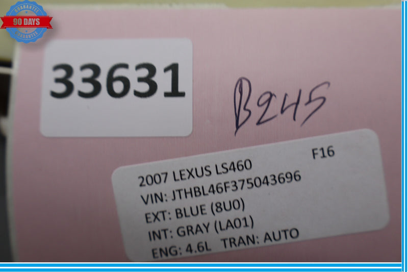 Load image into Gallery viewer, 07-12 Lexus LS460 Front Right Passenger Side Seat Control Switch ECRU Oem
