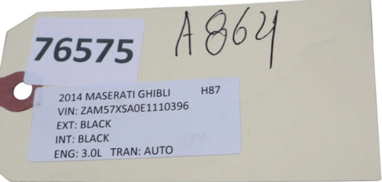 14-22 Maserati Ghibli M157 Front Right Passenger Side Exterior Door Handle Oem