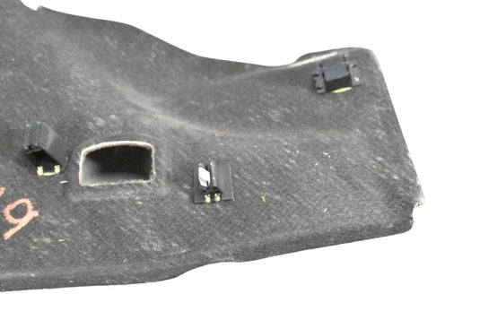 07-11 Bentley Continental GTC Right Side Inside Trunk Carpet Cover Panel Oem