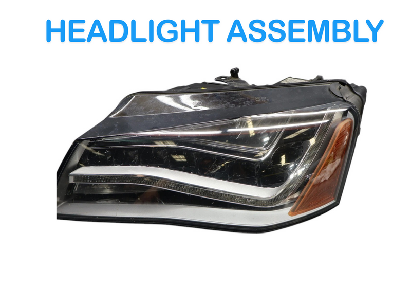 Load image into Gallery viewer, 11-14 Audi A8 Quattro S8 Front Left Driver Side LED Headlight Headlamp OEM
