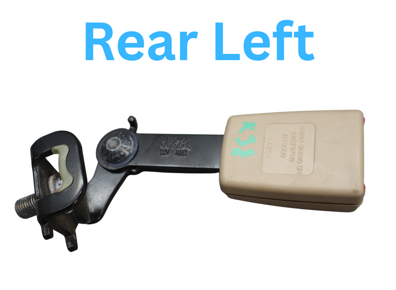 Load image into Gallery viewer, 11-13 Hyundai Equus Rear Left Driver Side Seatbelt Seat Belt Buckle Latch Oem

