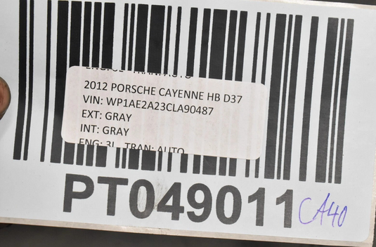 11-14 Porsche Cayenne Front Right Passenger Lower Control Arm Suspension Oem