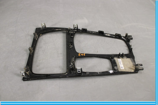 09-15 BMW 750Li F01 F02 Front Floor Console Shifter Wood Trim W Switch Oem
