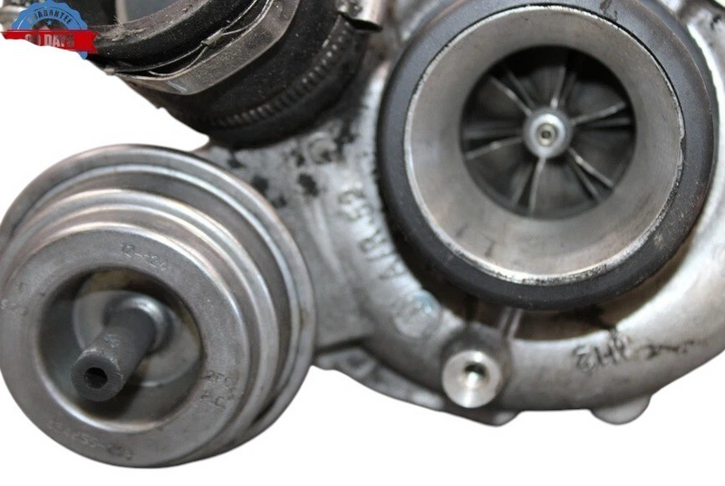 Load image into Gallery viewer, 11-18 Mercedes W218 S550 CLS550 Right Turbocharger Turbo Charger Manifold Oem
