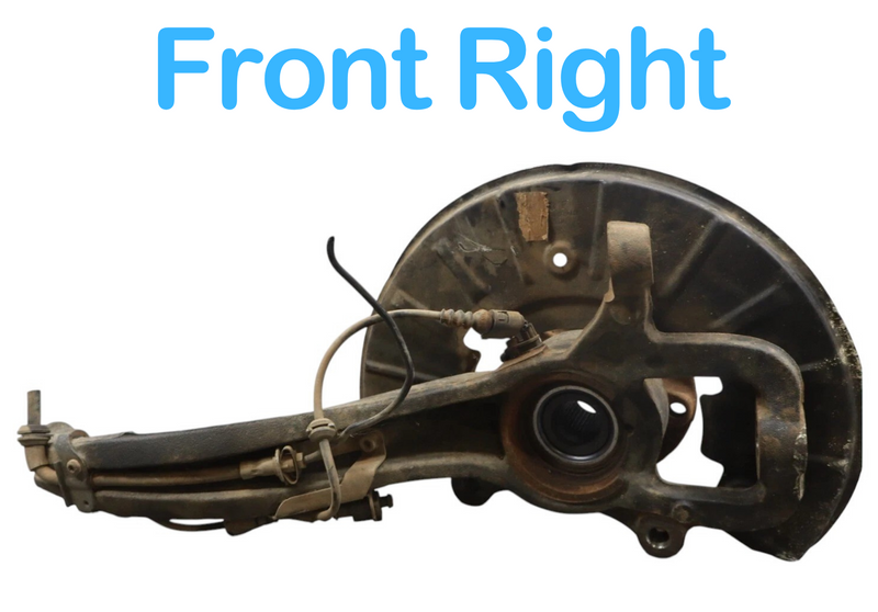 Load image into Gallery viewer, 11-17 Volkswagen VW Touareg Front Right Side Steering Spindle Knuckle Hub OEM
