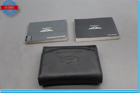 2015 Hyundai Genesis User Owner Manual Guide Book W/ Case Black Oem