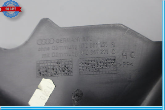 09-13 Audi A3 Front Left Driver Side Kick Panel Lower Interior Trim Panel Oem