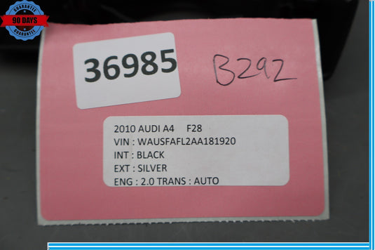 09-16 Audi A4 Dash Dashboard Headlight Switch Trim Bezel 8T1858341 Oem