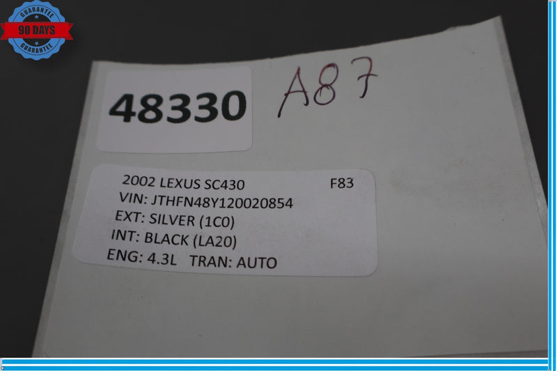 Load image into Gallery viewer, 02-10 Lexus SC430 Front Right Passenger Side Exterior Door Handle Oem
