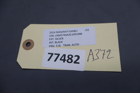 14-17 Maserati Ghibli Front Steering Column Panel Bezel Trim Cover 670010265 Oem