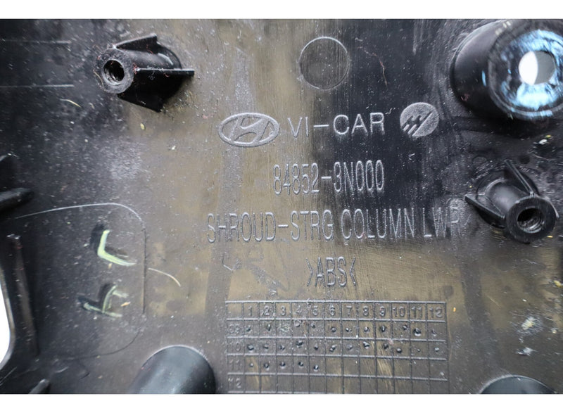 Load image into Gallery viewer, 11-13 Hyundai Equus Front Left Steering Wheel Column Trim Lower Shroud Oem
