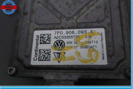11-18 Porsche Cayenne 958 Hybrid S Fuel Pump Control Module 7P0906093 Oem
