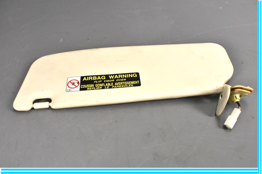 2002 Lexus SC430 Front Right Passenger Side Seat Sun Visor W/ Vanity Mirror Oem