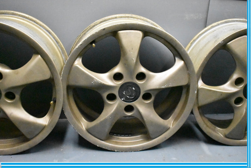 Load image into Gallery viewer, 97-04 Porsche Boxster 986 17" Allow Wheel Rim Set 98636212401 Oem
