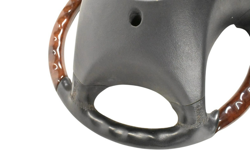 Load image into Gallery viewer, 00-06 Mercedes CL500 CL600 W215 Driver Steering Wheel Woodgrain Trim Oem
