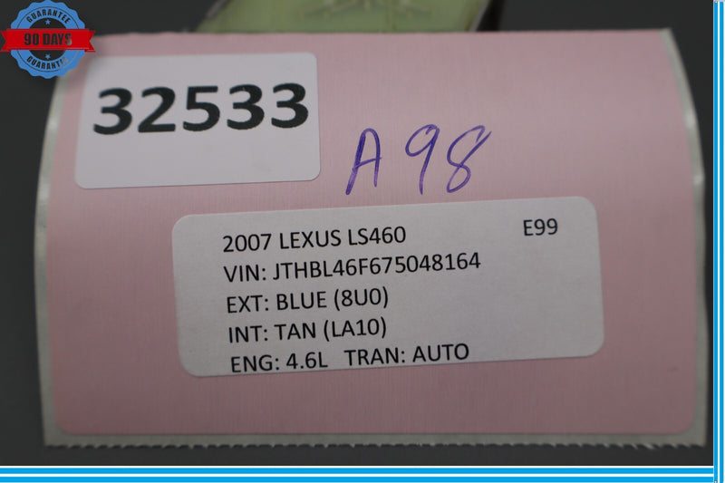 Load image into Gallery viewer, 07-12 Lexus LS460 Front Right Passenger Seat Adjustment Control Switch Oem
