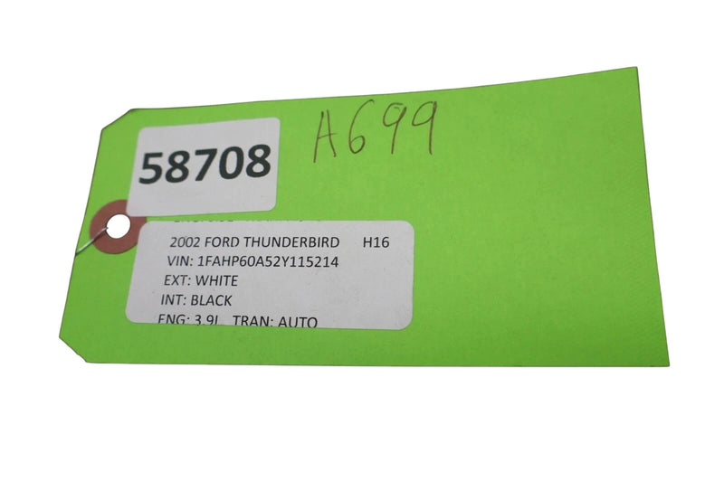 Load image into Gallery viewer, 02-05 Ford Thunderbird Ignition Switch Lock Cylinder Unit 98VP-15607-AB OEM
