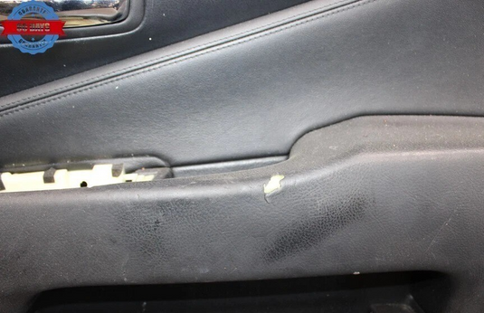 07-09 Lexus LS460 Front Right Passenger Side Interior Door Panel Black Oem