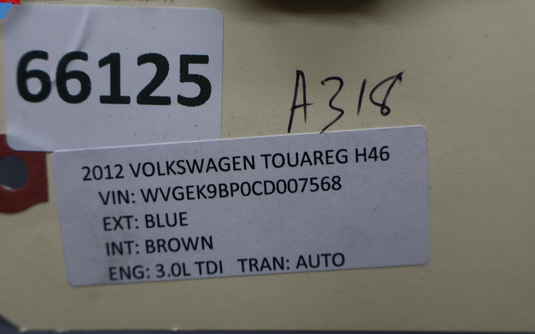 11-14 Volkswagen VW Touareg TCM Transmission Computer Control Module Unit Oem