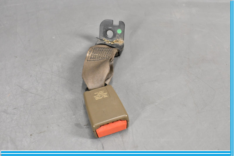 Load image into Gallery viewer, 04-09 Jaguar XJ8 XJR Rear Left Driver Side Seatbelt Seat Belt Buckle Tan Oem
