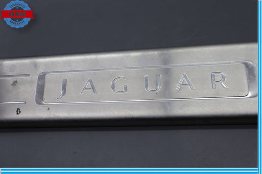10-15 Jaguar XJ XJL X351 Front Left Driver Side Door Sill Scuff Plate Trim Oem