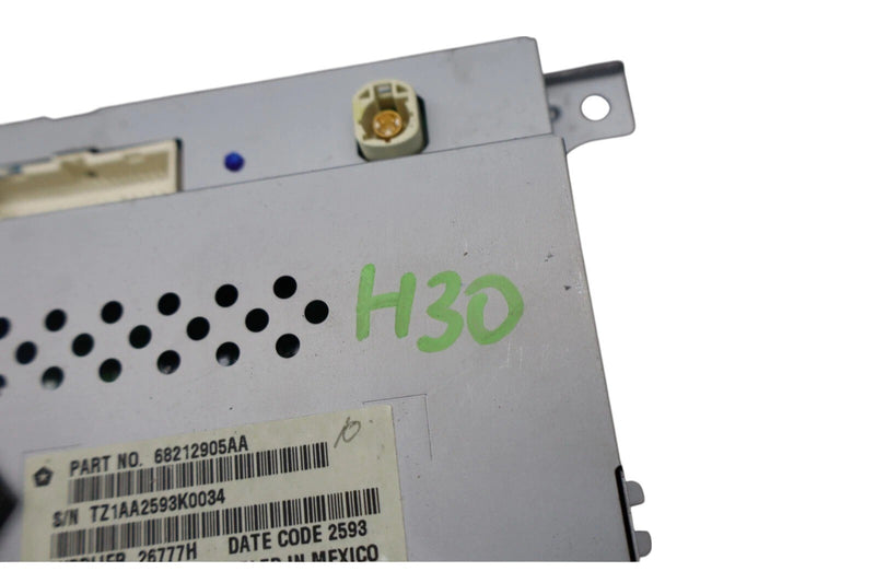 Load image into Gallery viewer, 14-16 Maserati Ghibli Front Dash Display Screen Media Head Unit 670007290 OEM
