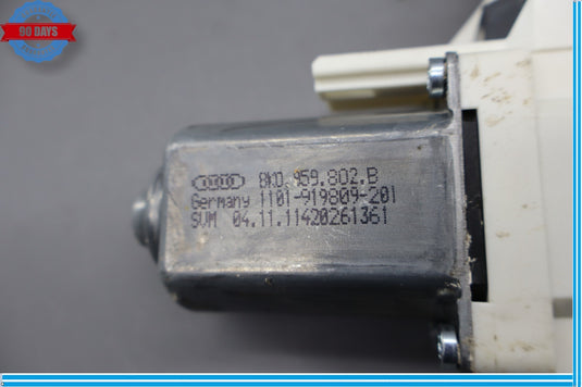 10-18 Audi A7 Quattro RS7 Front Right Side Door Window Regulator Motor Oem