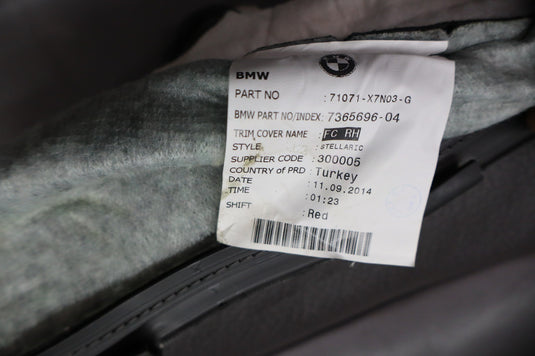 14-21 BMW i3 I01 Front Right Passenger Side Bottom Lower Seat Cushion Oem