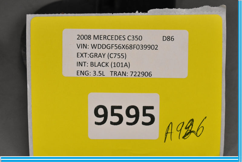 Load image into Gallery viewer, 08-15 Mercedes W204 C300 C350 Front Right Side Seat Trim Panel Cap Cover Oem
