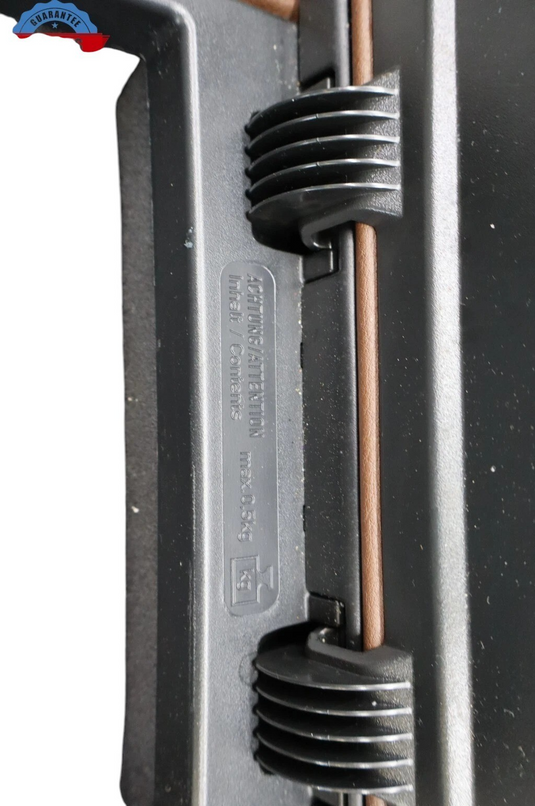 13-18 Audi A6 Rear Right Passenger Seat Top Upper Cushion  W/Armrest Brown Oem