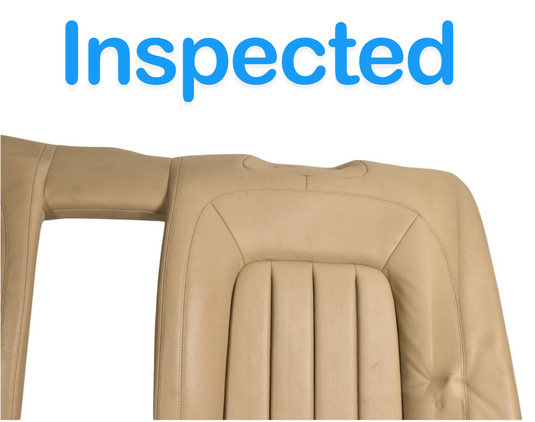 12-14 Mercedes W218 CLS550 Rear Top Upper Seat Cushion Beige 2189200016 OEM