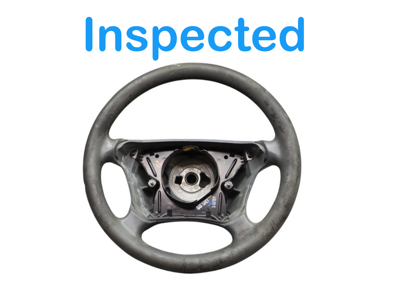 Load image into Gallery viewer, 00-03 Mercedes W208 CLK320 CLK430 Front Steering Wheel Driver Black Oem
