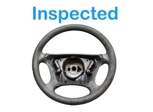 00-03 Mercedes W208 CLK320 CLK430 Front Steering Wheel Driver Black Oem