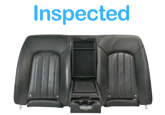 03-06 Mercedes W215 CL55 CL65 AMG Rear Top Upper Seat Cushion Black Oem